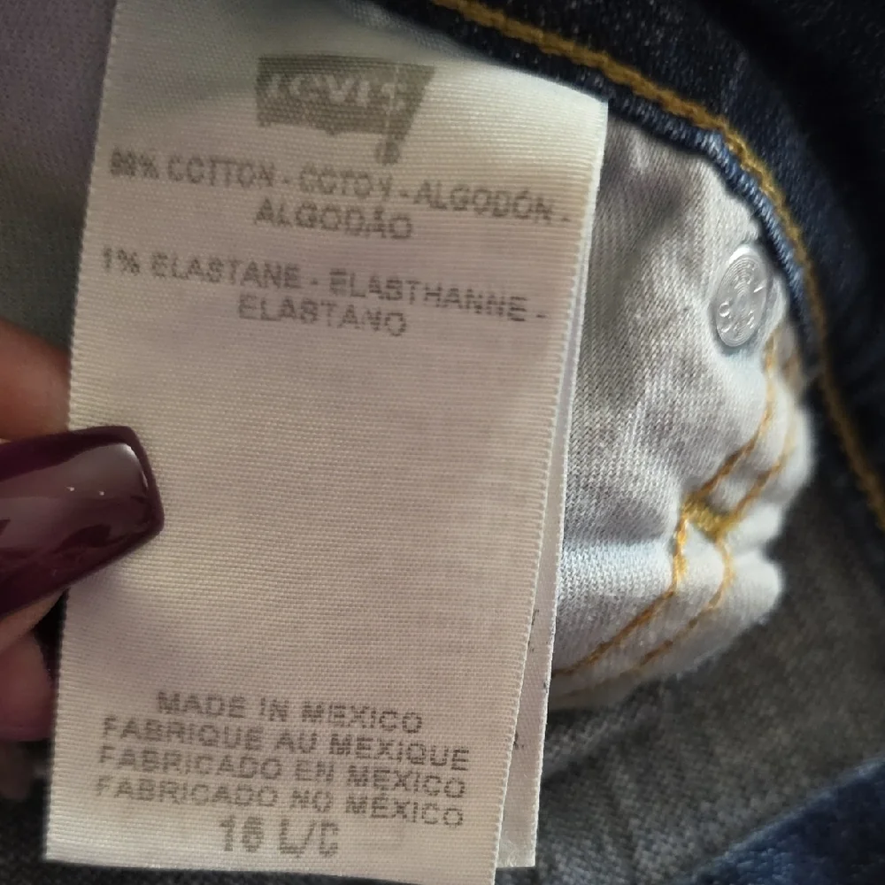 Levi's Classic Blue Boot Cut Women's Jeans Size 16L